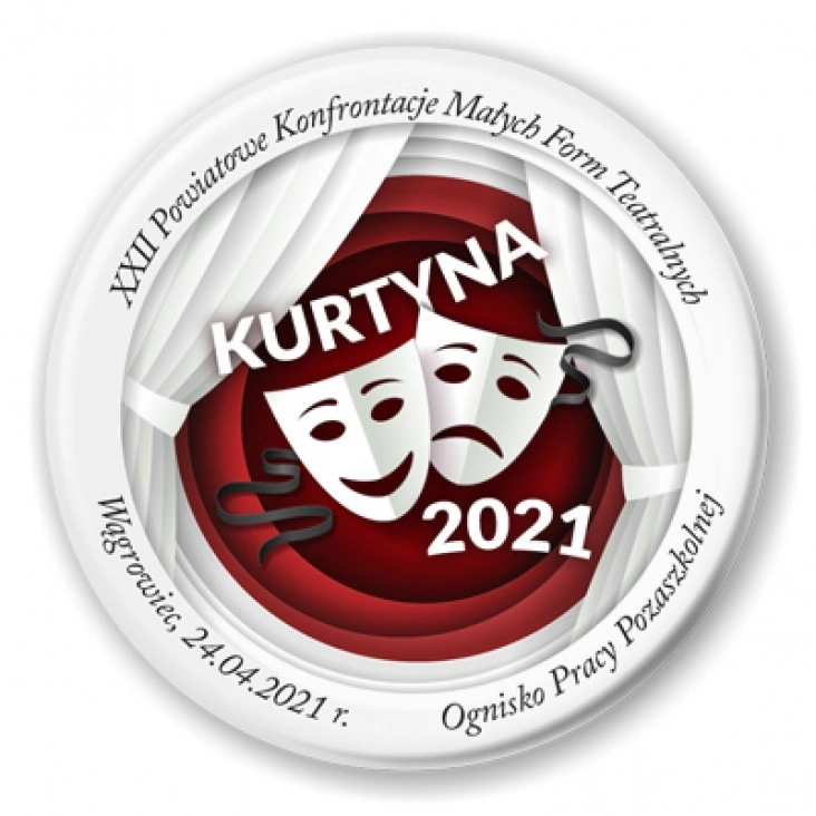 przypinka Kurtyna 2021