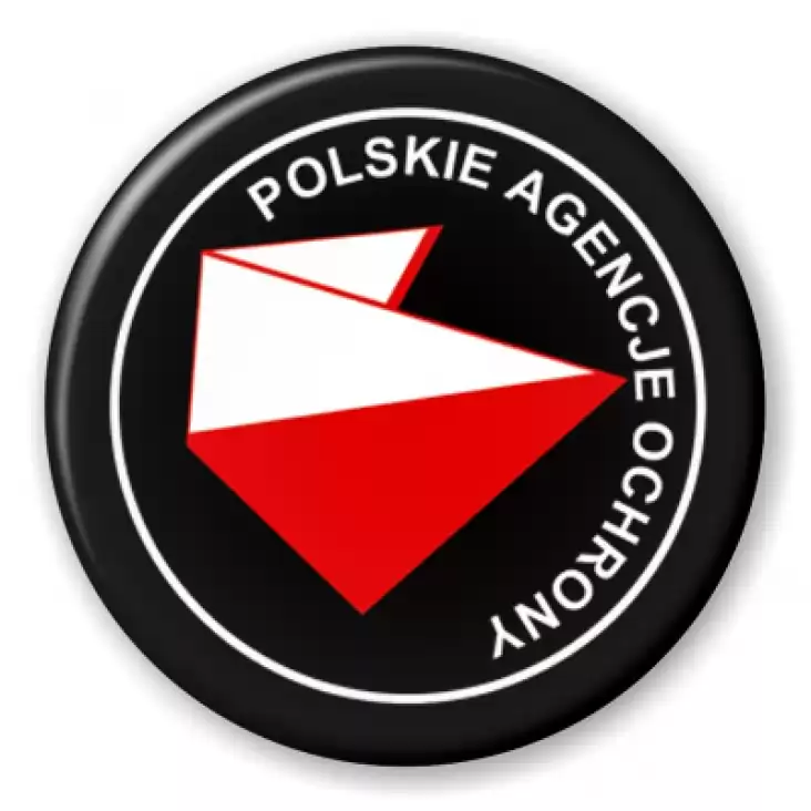 przypinka Polskie Agencje Ochrony