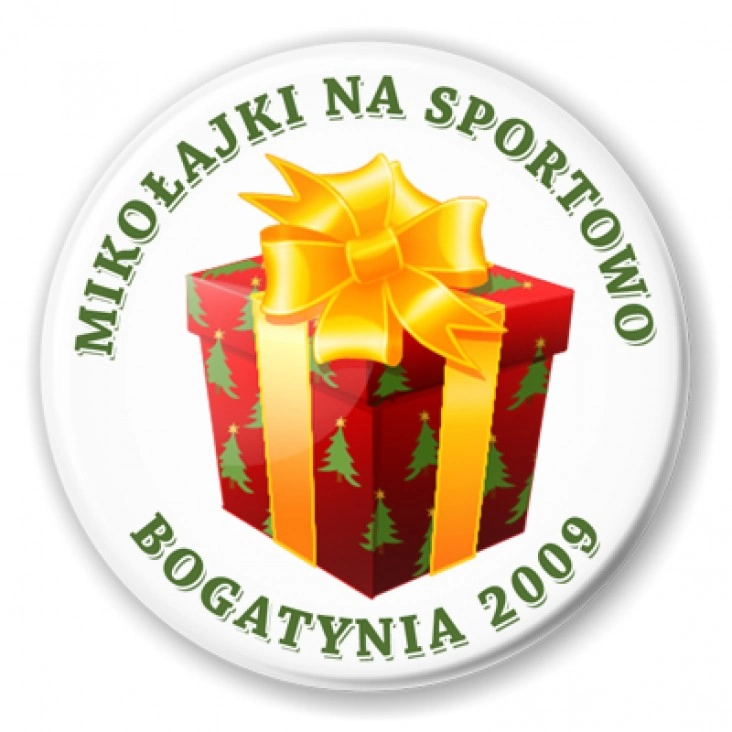 przypinka Mikołajki Bogatynia C