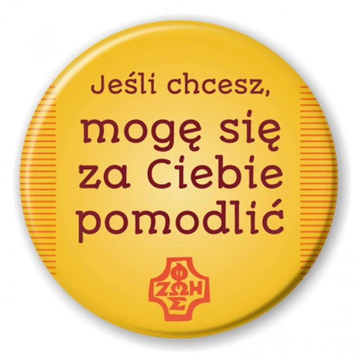 przypinka Mogę się pomodlić
