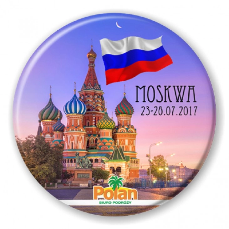 przypinka Moskwa