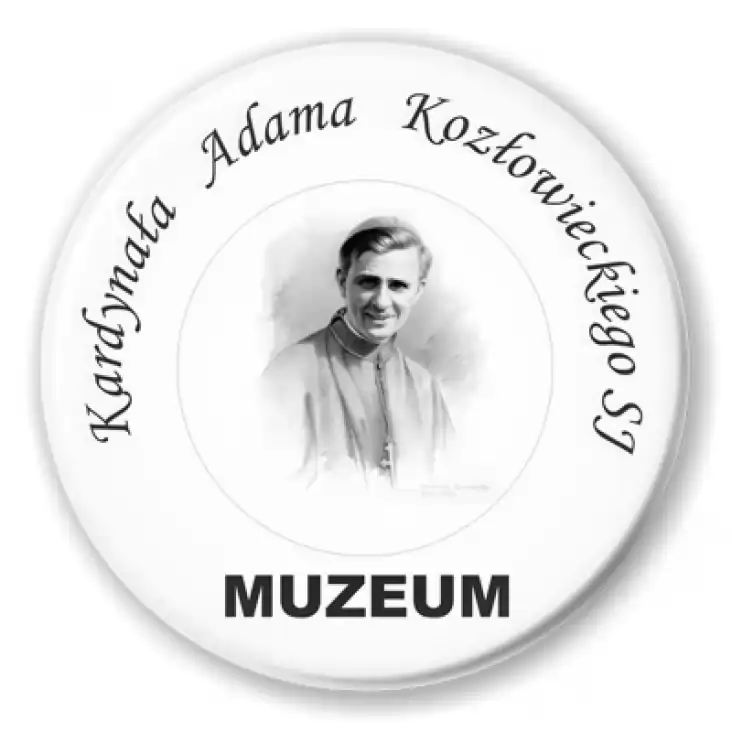 przypinka Muzeum Kardynała Adama Kozłowieckiego
