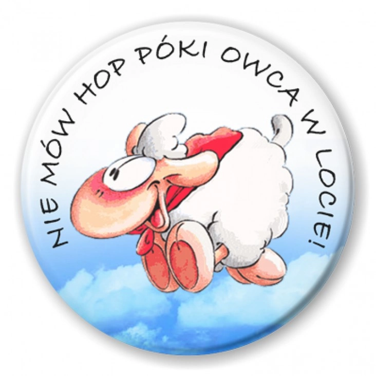przypinka Owca