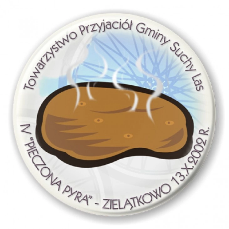 przypinka Pieczona Pyra 2002