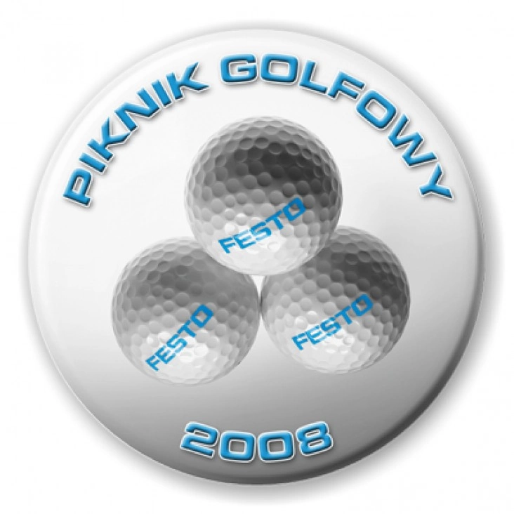 przypinka Piknik golfowy 2008