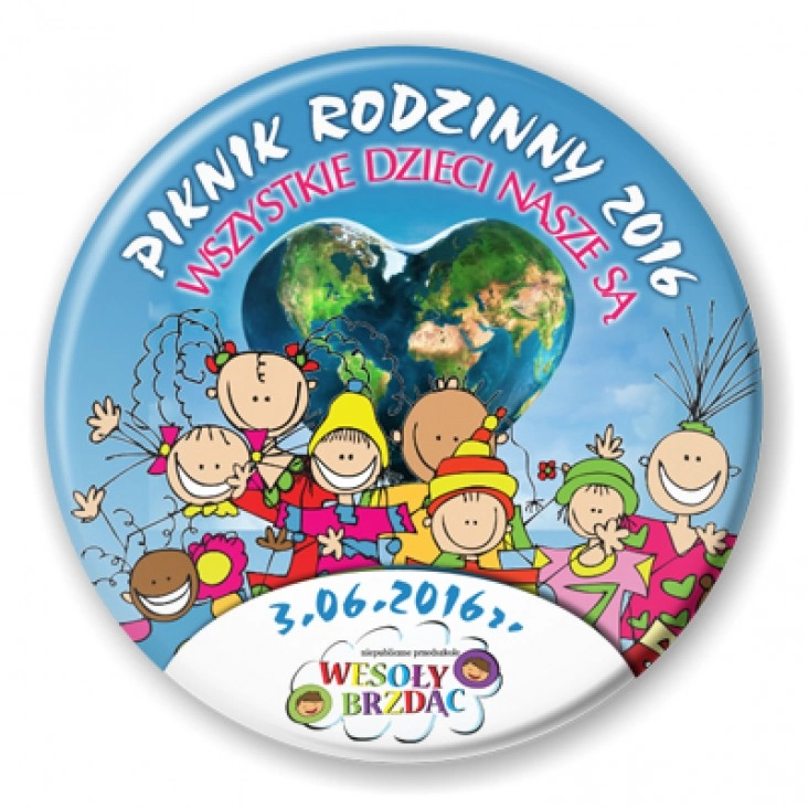 przypinka Piknik rodzinny