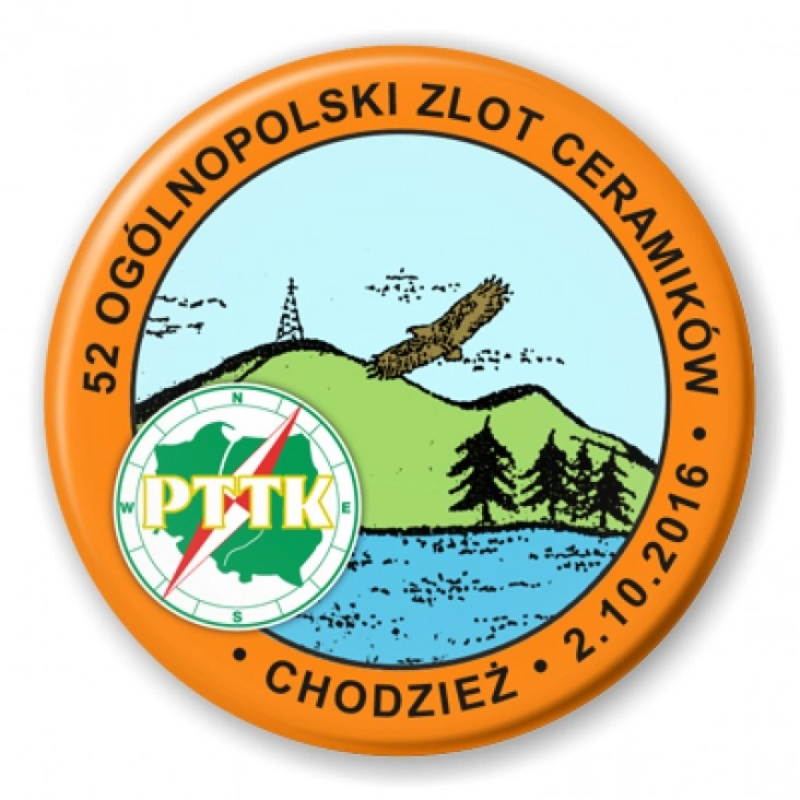 przypinka 52 Ogólnopolski Zlot Ceramików