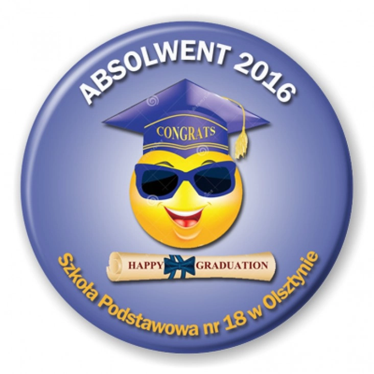 przypinka Absolwent 2016