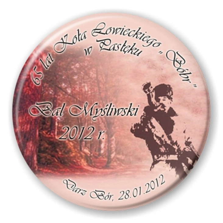 przypinka Bal Myśliwski 2012