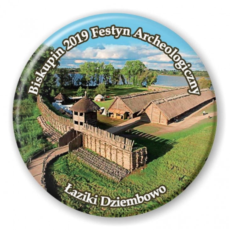 przypinka Biskupin 2019 Festyn Archeologiczny