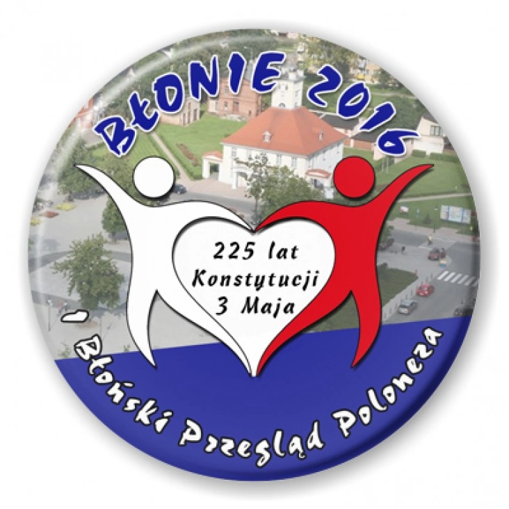 przypinka Błonie 2016