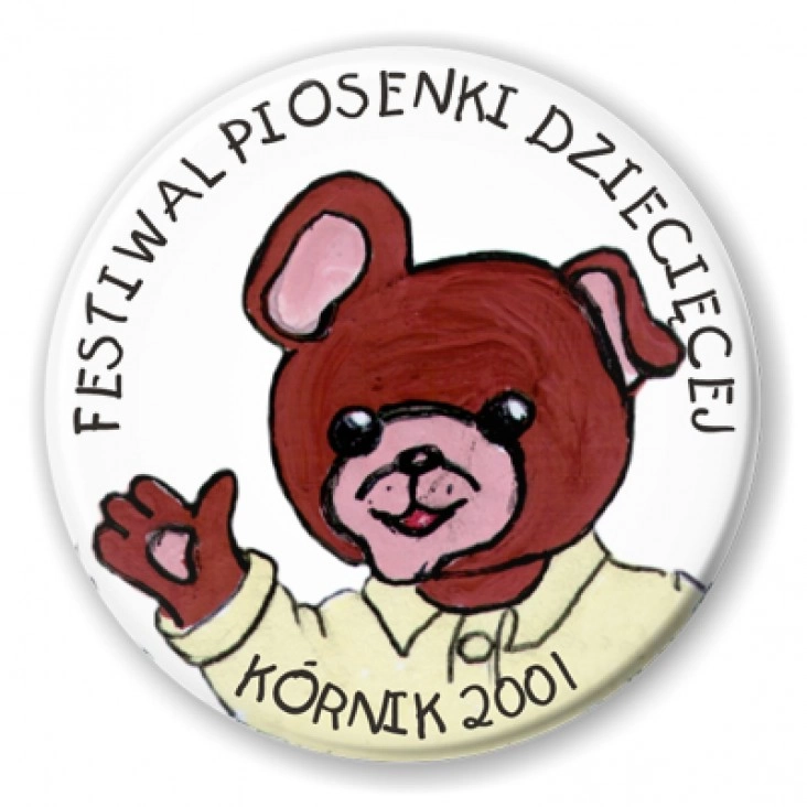 przypinka Festiwal Piosenki Dziecięcej