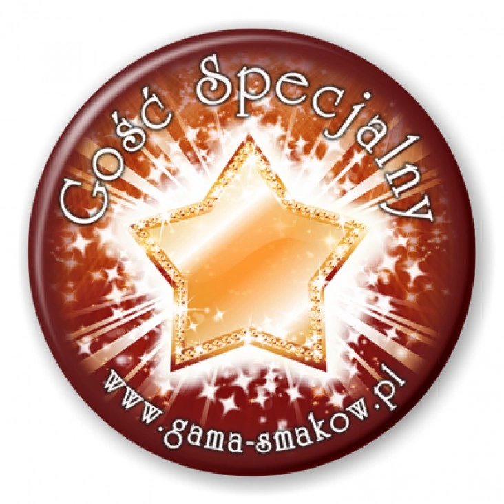przypinka Gość specjalny