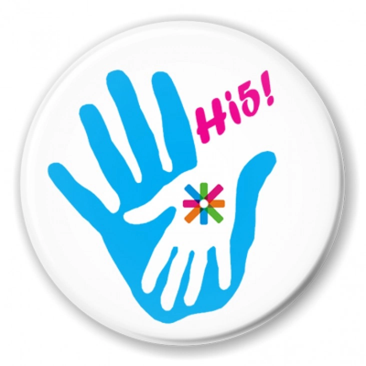 przypinka hi 5