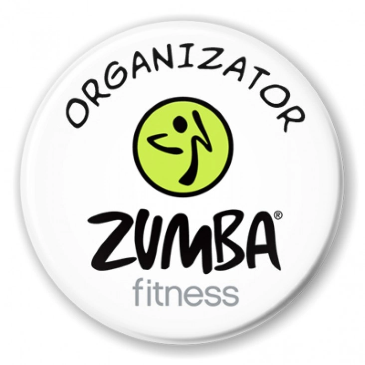 przypinka I love Zumba Fitnes - organizator