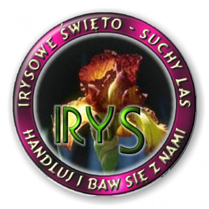 przypinka Irysowe Święto - Suchy Las