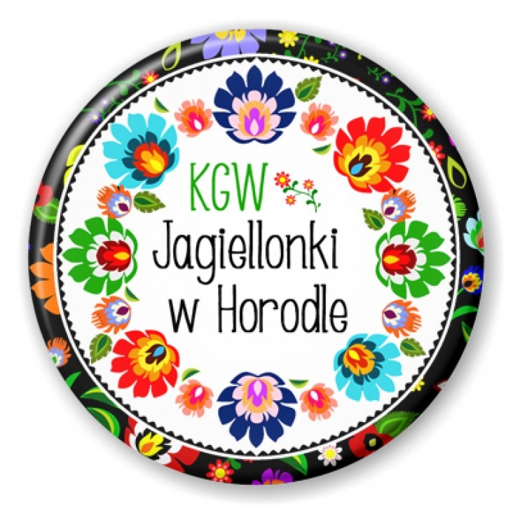 przypinka KGW Jagiellonki w Horodle