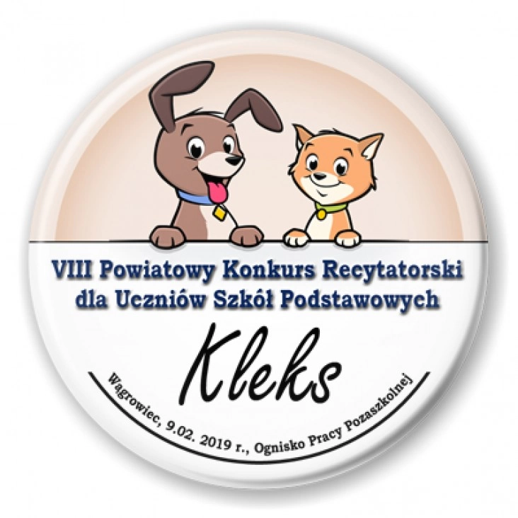 przypinka Kleks 2019