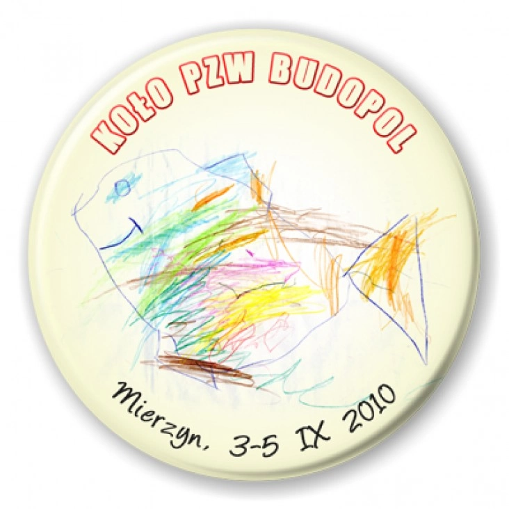 przypinka Koło PZW Budopol - Mierzyn 2010