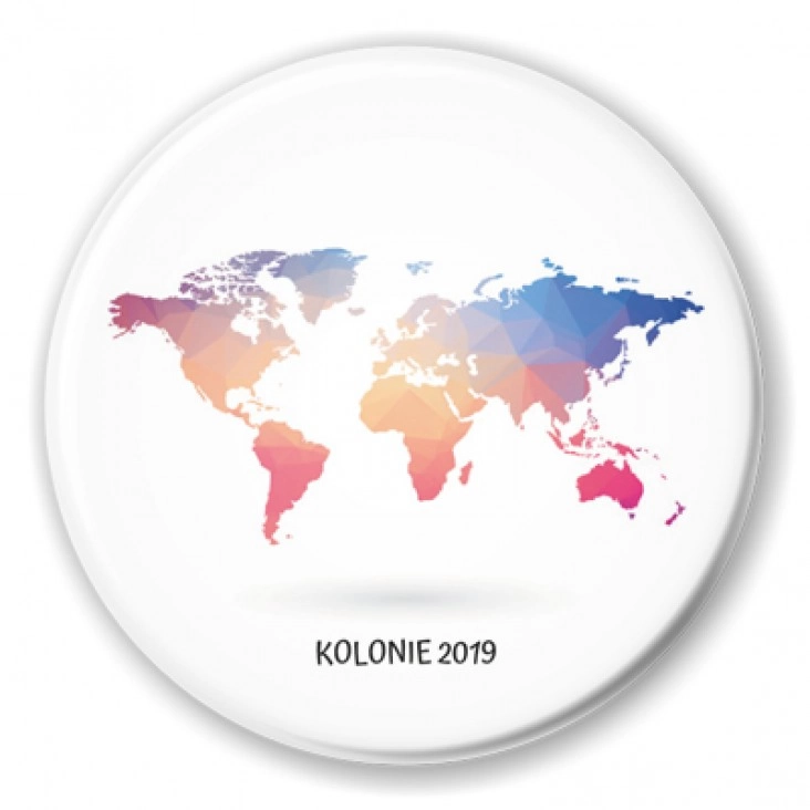 przypinka Kolonie 2019