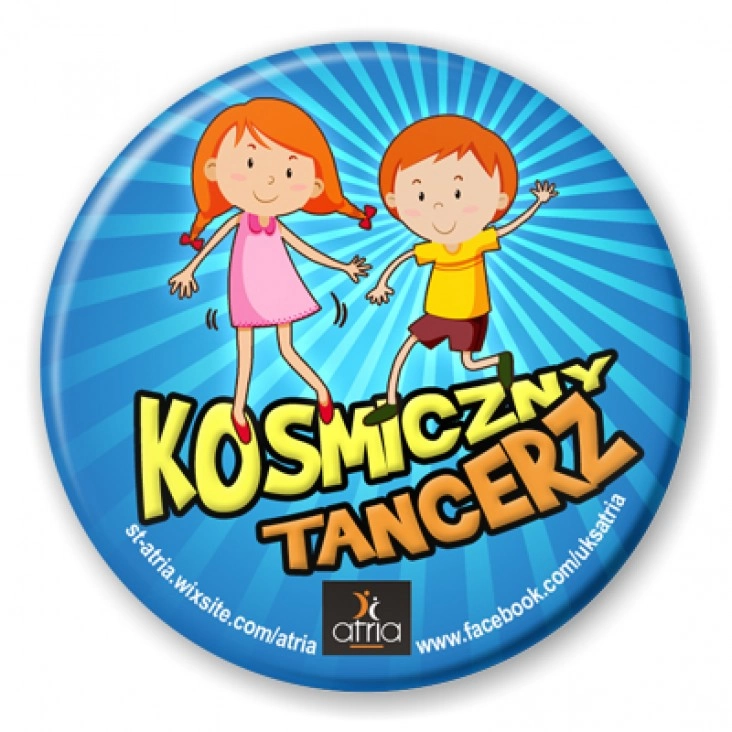przypinka Kosmiczny Tancerz