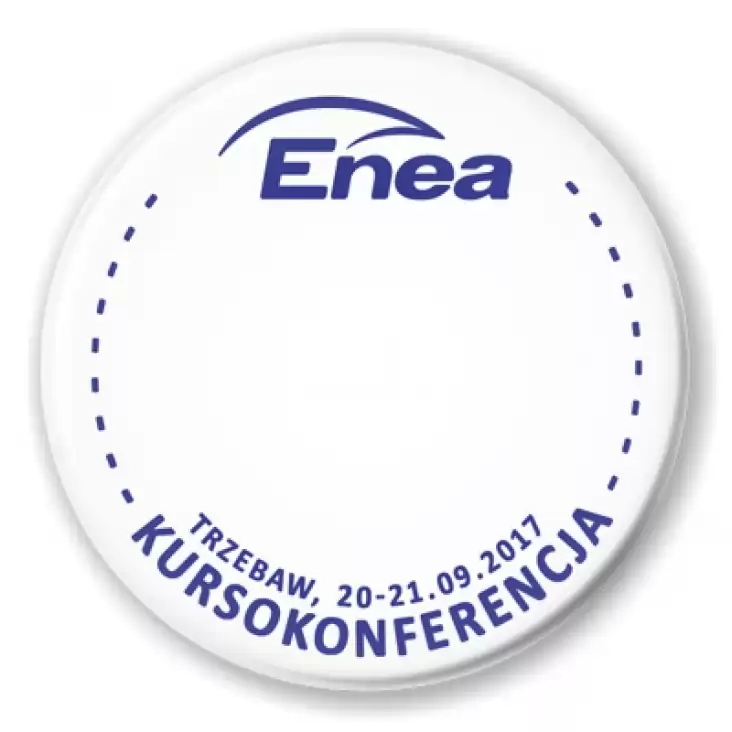 przypinka Kurskokonferencja Enea