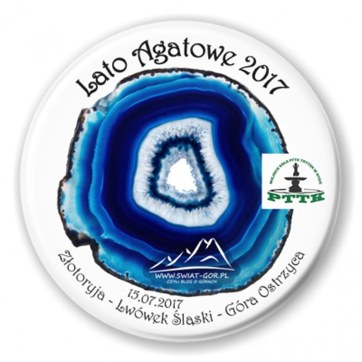 przypinka Lato Agatowe 2017