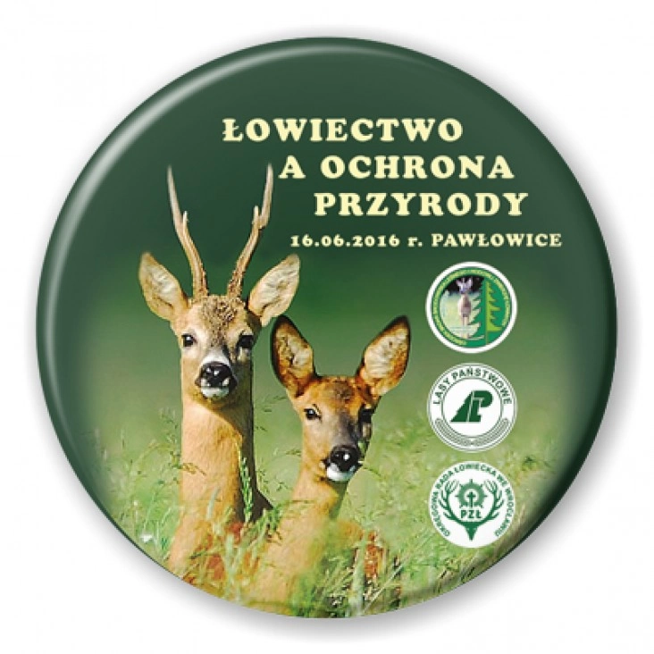 przypinka Łowiectwo a ochrona
