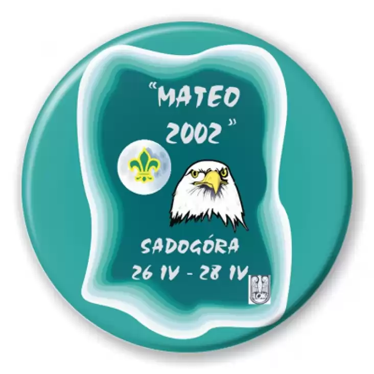 przypinka MATEO 2002