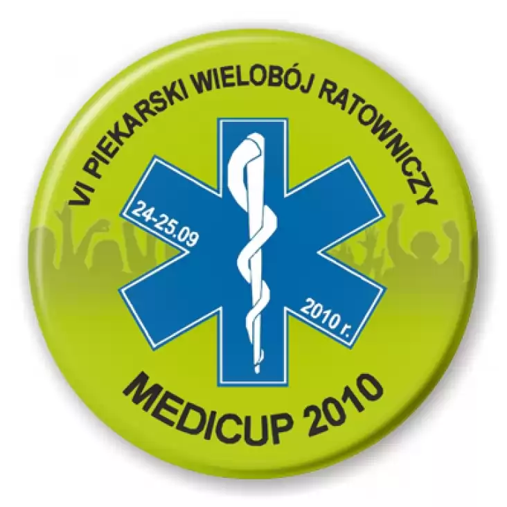 przypinka Medicup 2010