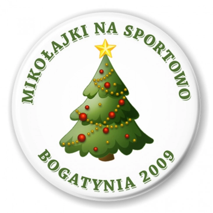 przypinka Mikołajki Bogatynia A