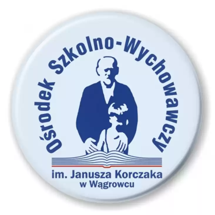 przypinka Ośrodek Szkolno-Wychowawczy im. Janusza Korczaka w Wągrowcu