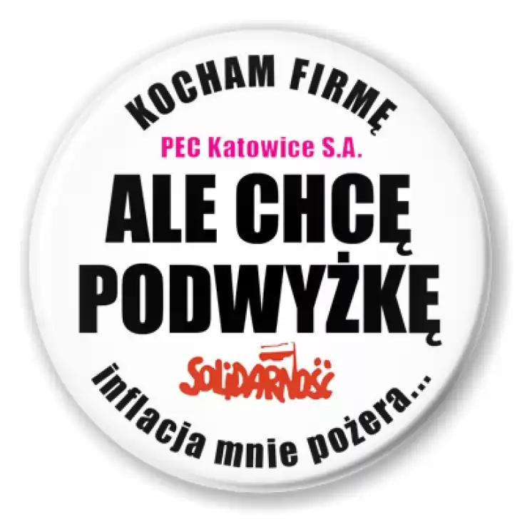 przypinka PEC Katowice S.A.