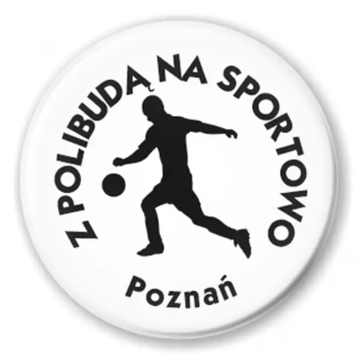 przypinka Politechnika Poznańska - Piłka Nożna