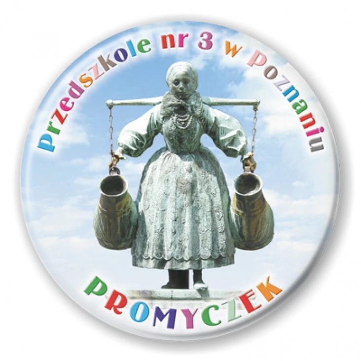przypinka Przedszkole nr 3 w Poznaniu