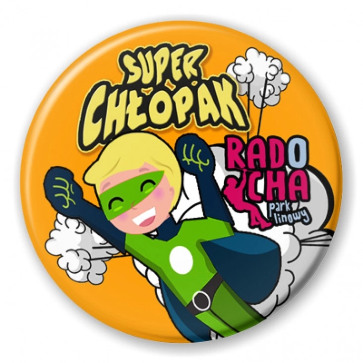 przypinka Radocha - Super Chłopak