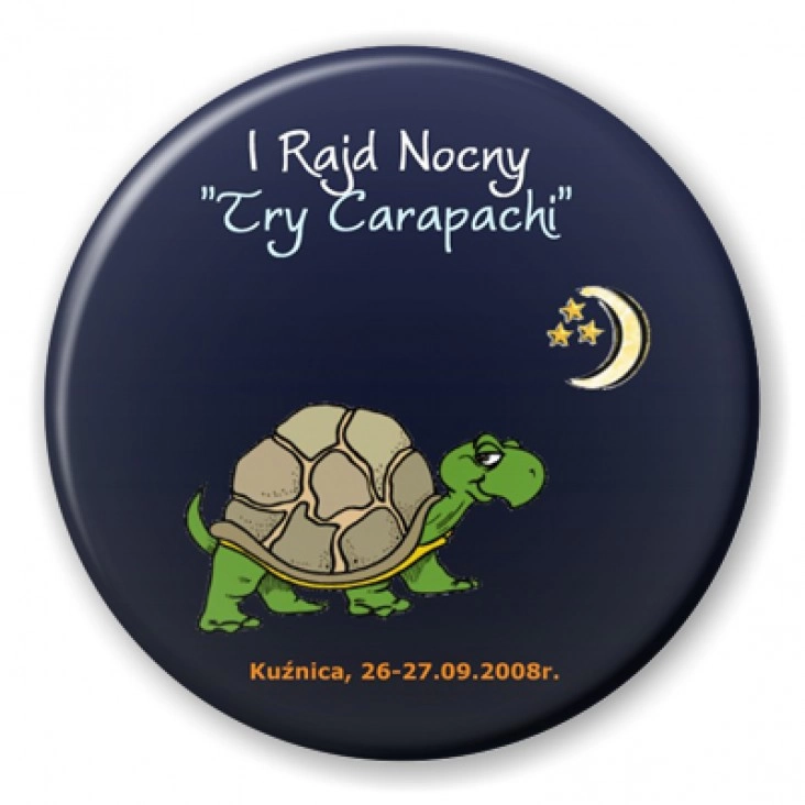przypinka Rajd Nocny Kuźnica