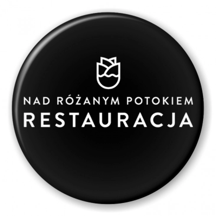 przypinka Restauracja nad Różanym Potokiem