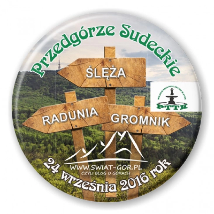 przypinka Ślęża