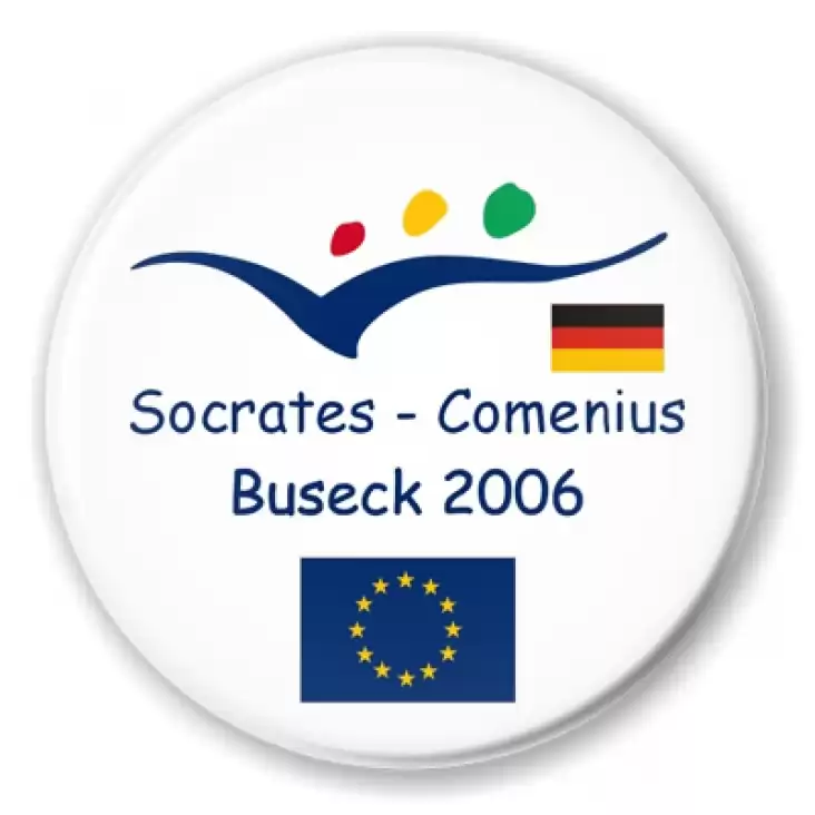 przypinka Socrates Comenius Buseck 2006