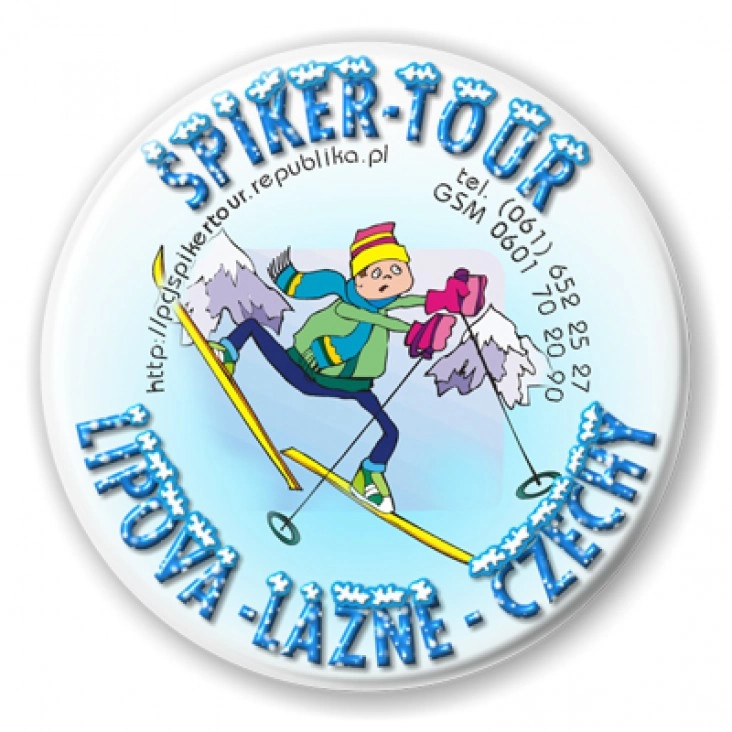 przypinka Spiker-Tour Czechy