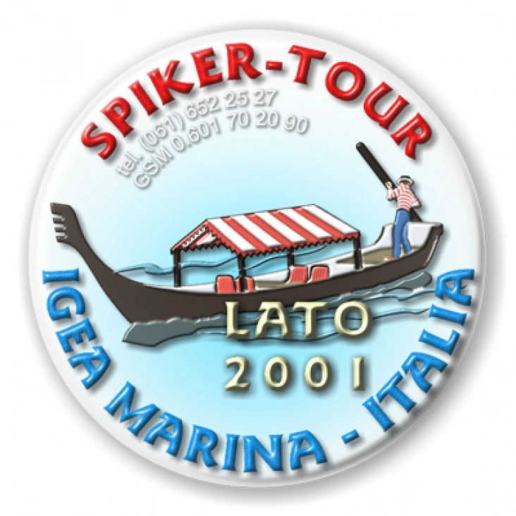 przypinka Spiker-Tour Igea Marina - Italia