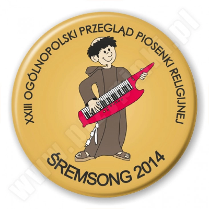 przypinka Śremsong 2014