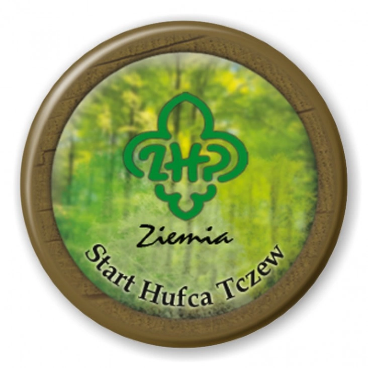 przypinka Start Hufca Tczew 