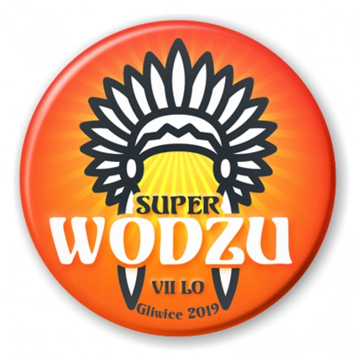 przypinka Super Wodzu