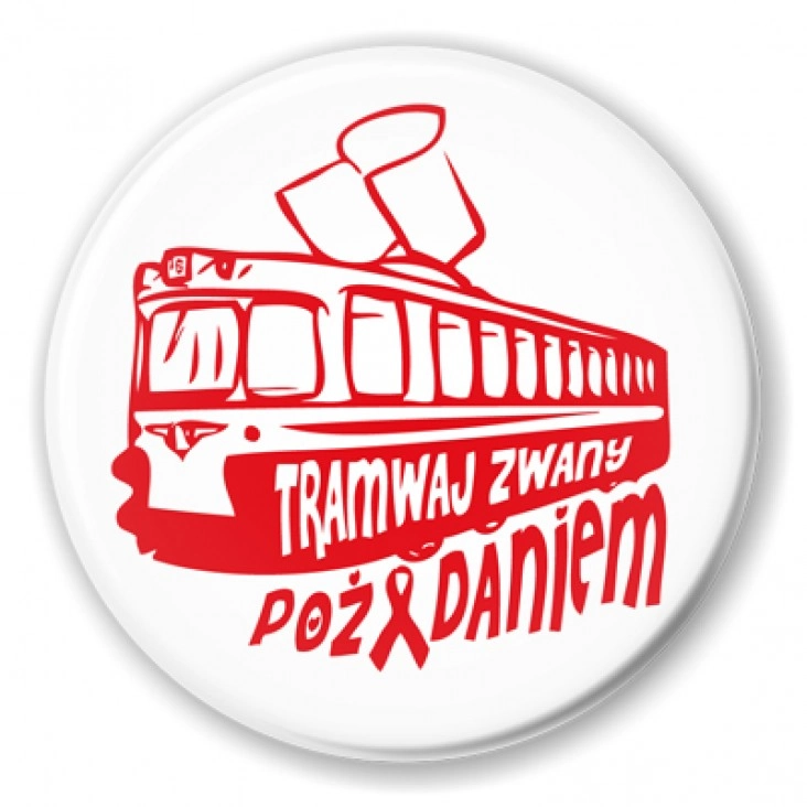 przypinka Tramwaj zwany pożądaniem