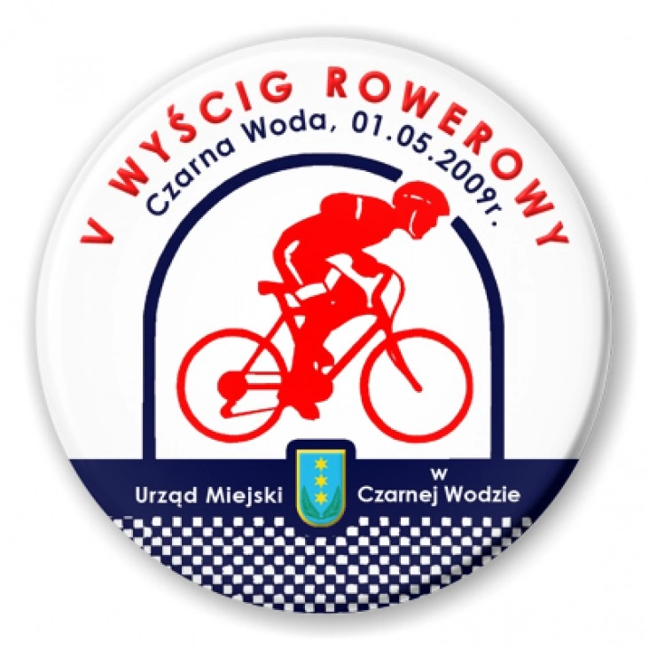 przypinka V Wyścig Rowerowy 2009 - B