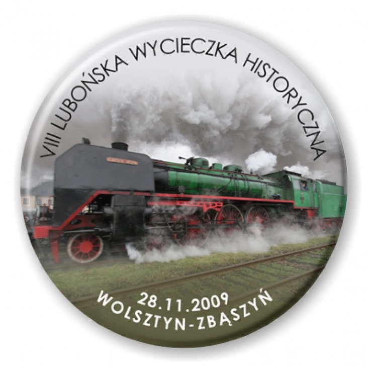 przypinka VIII Lubońska Wycieczka Historyczna