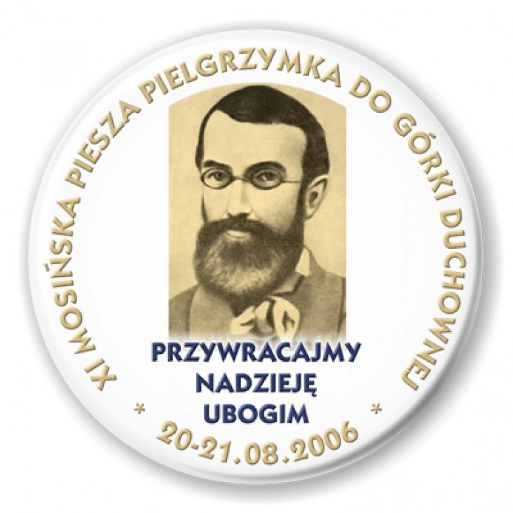 przypinka XI Mosińska Pielgrzymka do Górki Duchownej