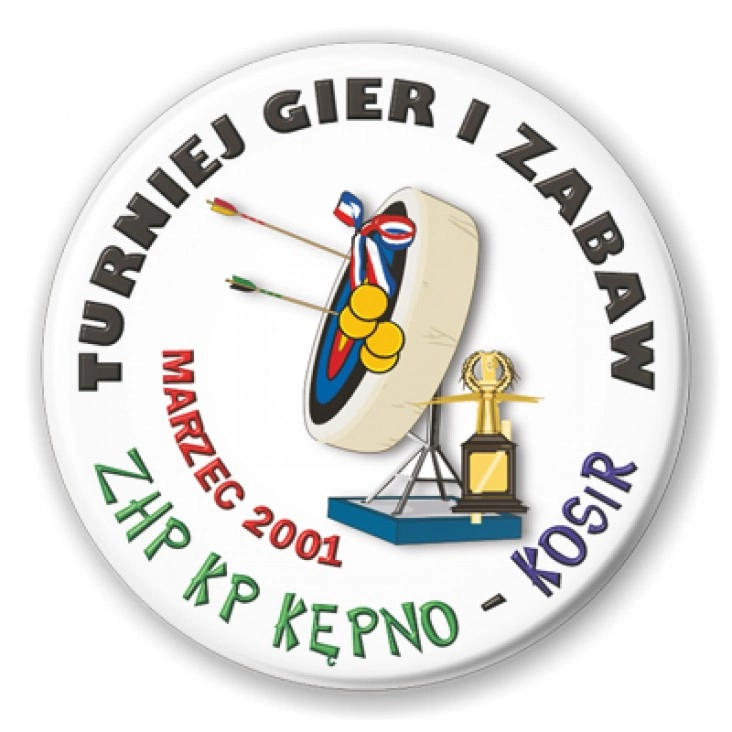 przypinka ZHP KP Kępno